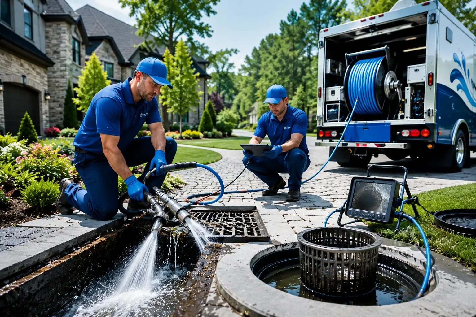 Local outdoor drain cleaning professionals in Thomaston, CT